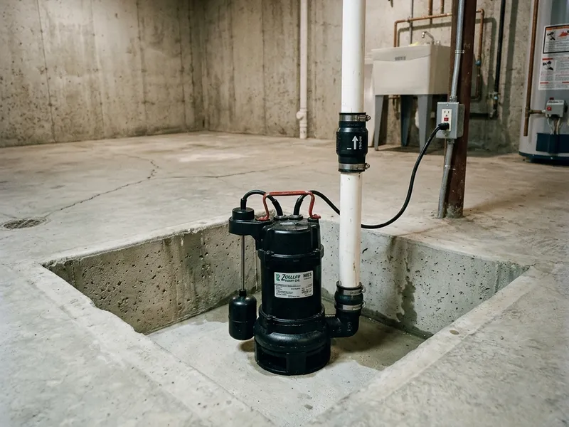 Sump Pump Installation Plumber in Farrell, PA